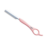 FEATHER STYLING RAZOR LONG HANDLE BABY PINK